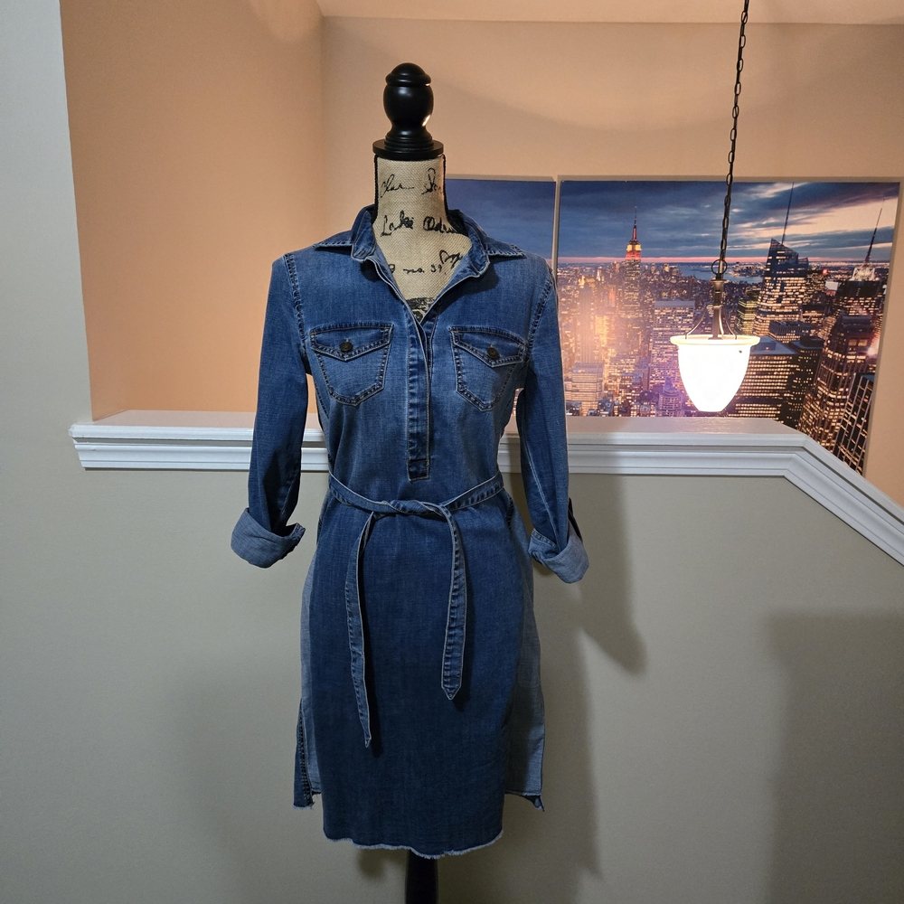 INC International Concepts Denim Midi Dress